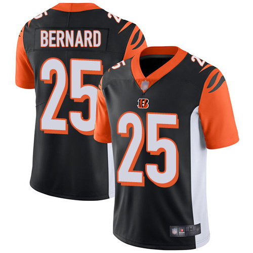 Cincinnati Bengals Limited Black Men Giovani Bernard Home Jersey NFL Footballl #25 Vapor Untouchable
